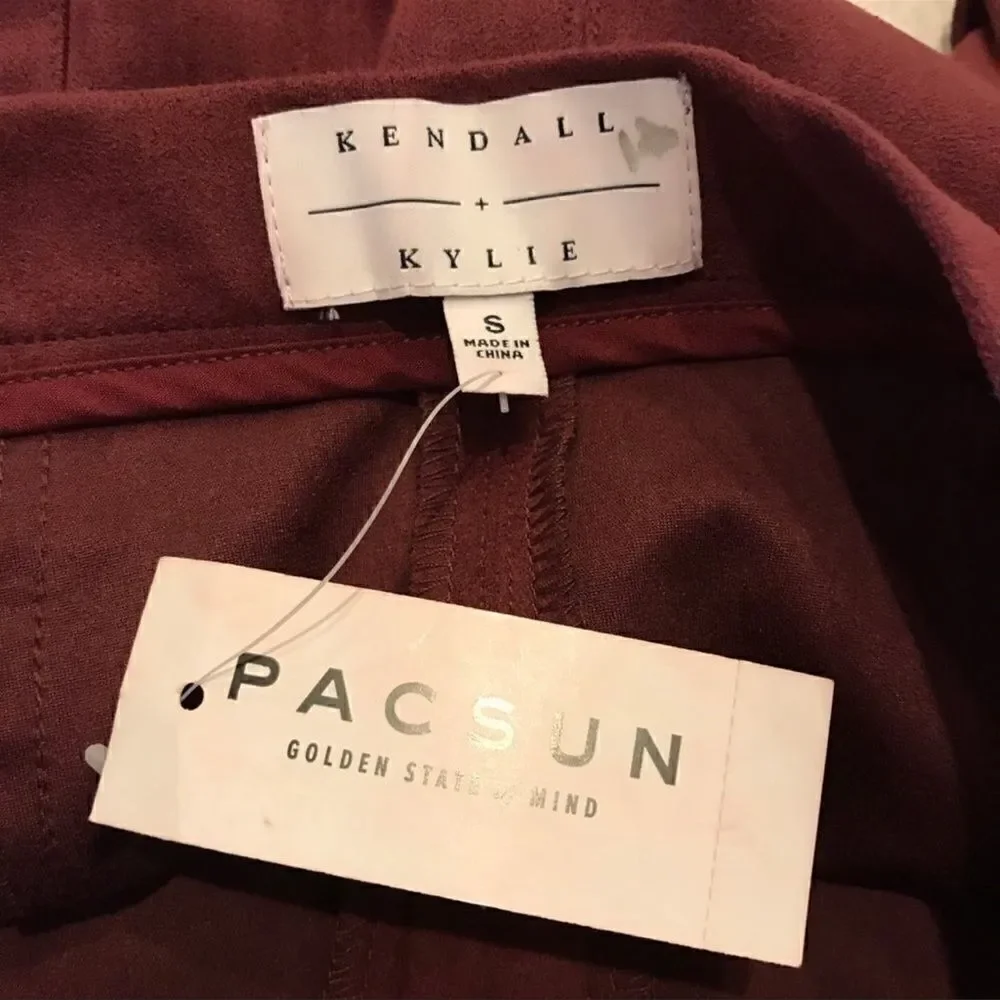 Kendall & Kylie PacSun Suede-like Mini Skirt Small